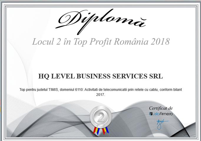 Top  Profit România 2018