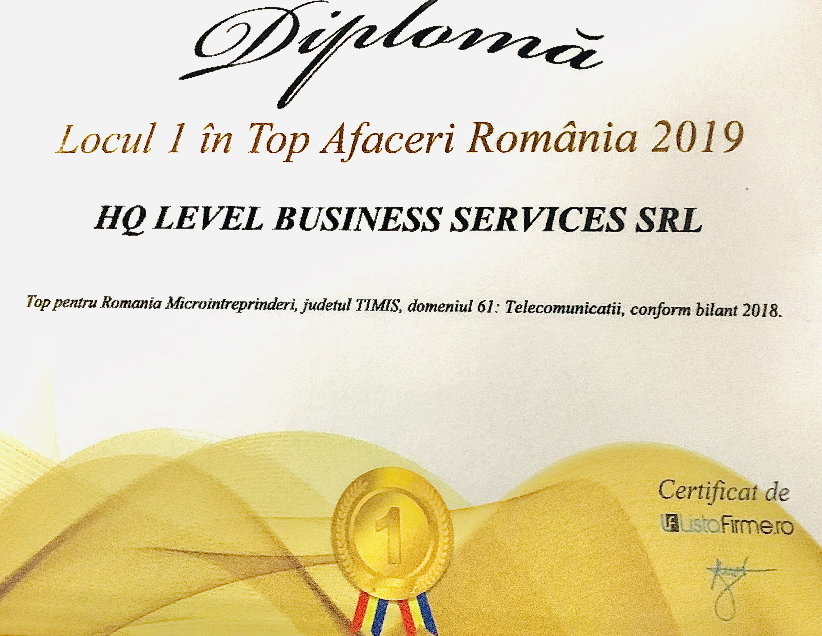 Top  Afaceri România 2019